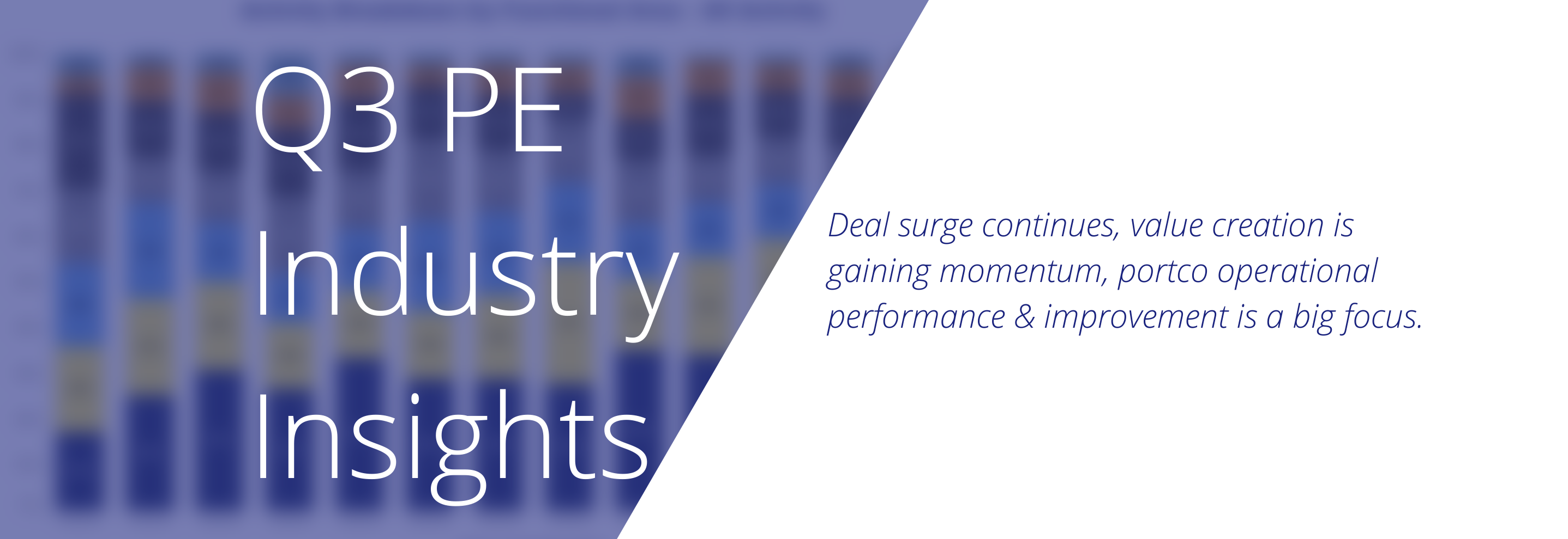Q3 PE Industry Insights: Deal Surge and Operational Improvements